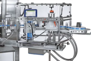 etichettatrice rotativa mega Ade dettaglio